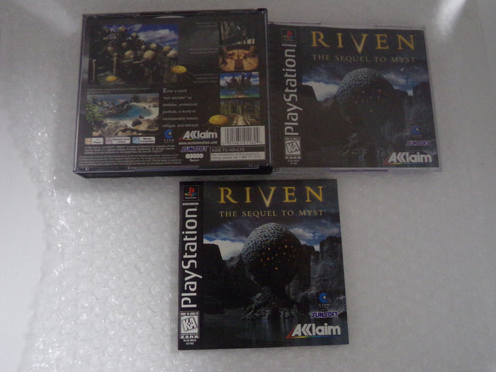 Riven: The Sequel to Myst Playstation PS1 Used