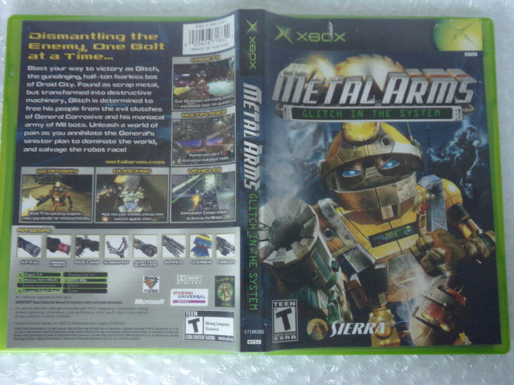 Metal Arms: Glitch in the System Original Xbox Used