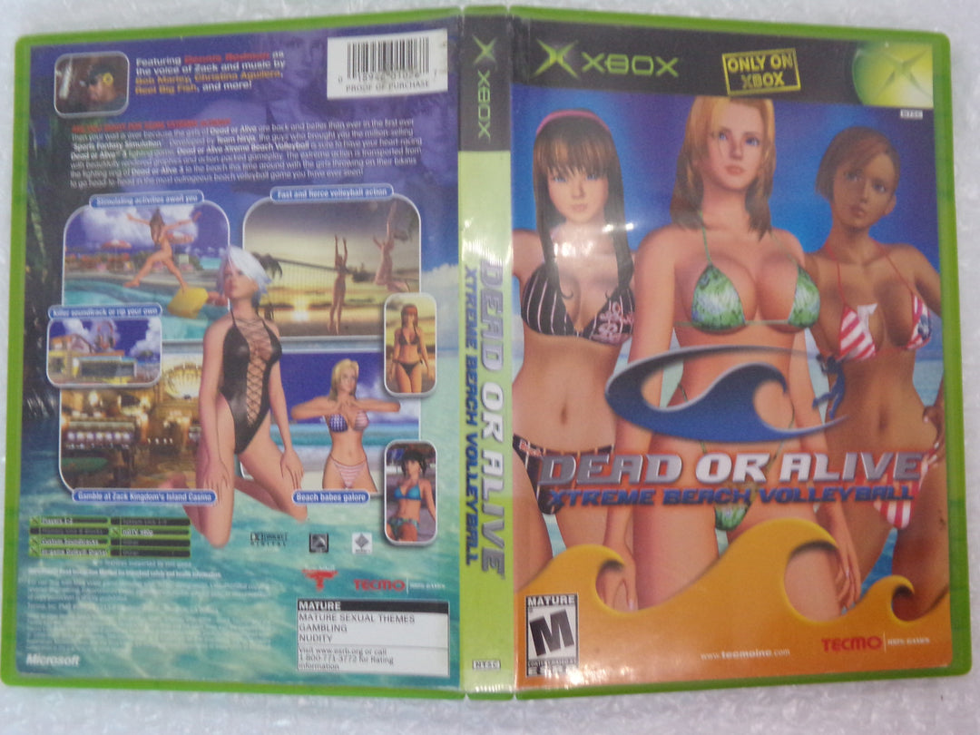 Dead or Alive Xtreme Beach Volleyball Original Xbox Used