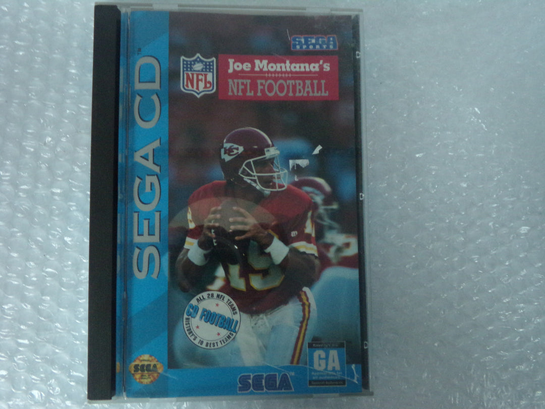 Joe Montana Football Sega CD Used