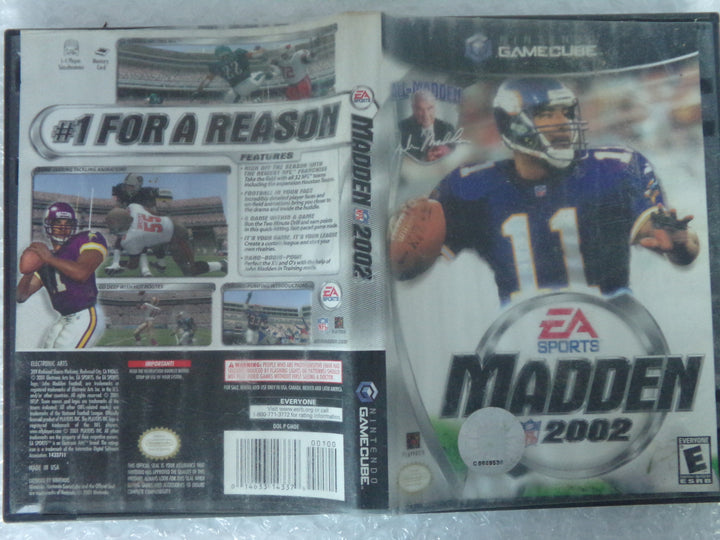 Madden NFL 2002 Gamecube Used