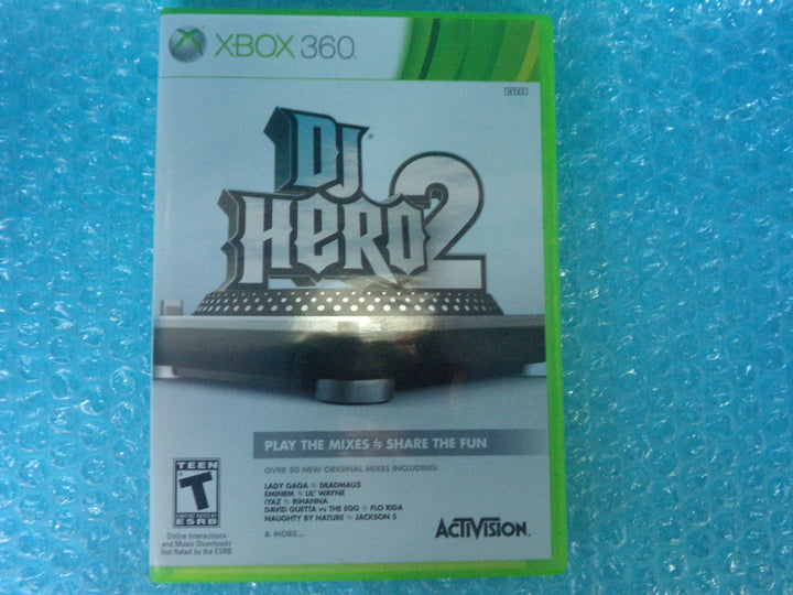 DJ Hero 2 (Game Only) Xbox 360 Used
