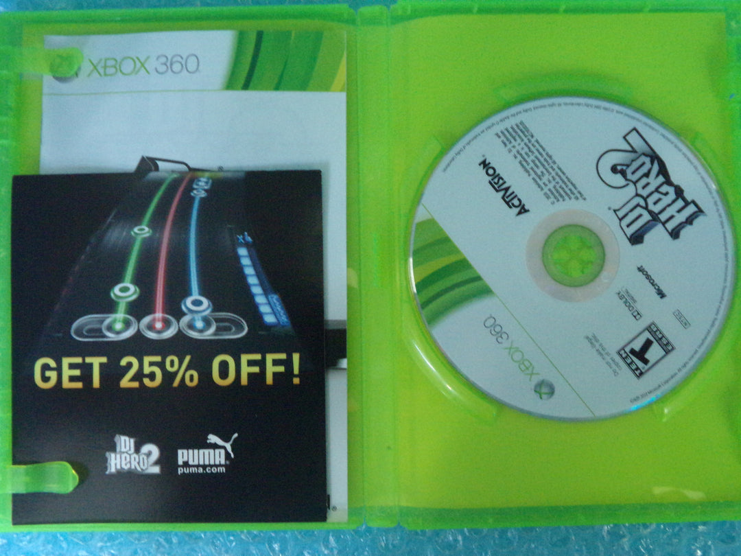 DJ Hero 2 (Game Only) Xbox 360 Used