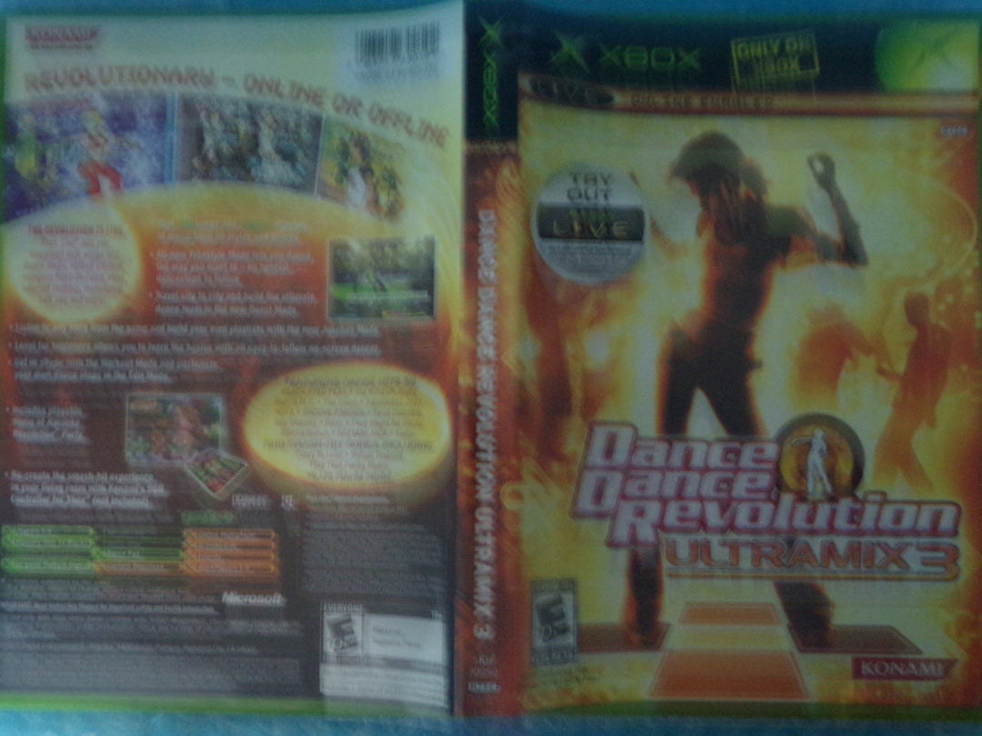 Dance Dance Revolution Ultramix 3 (Game Only) Original Xbox Used