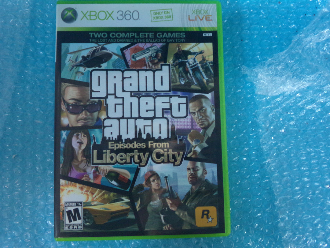 Grand Theft Auto: Episodes From Liberty City Xbox 360 Used