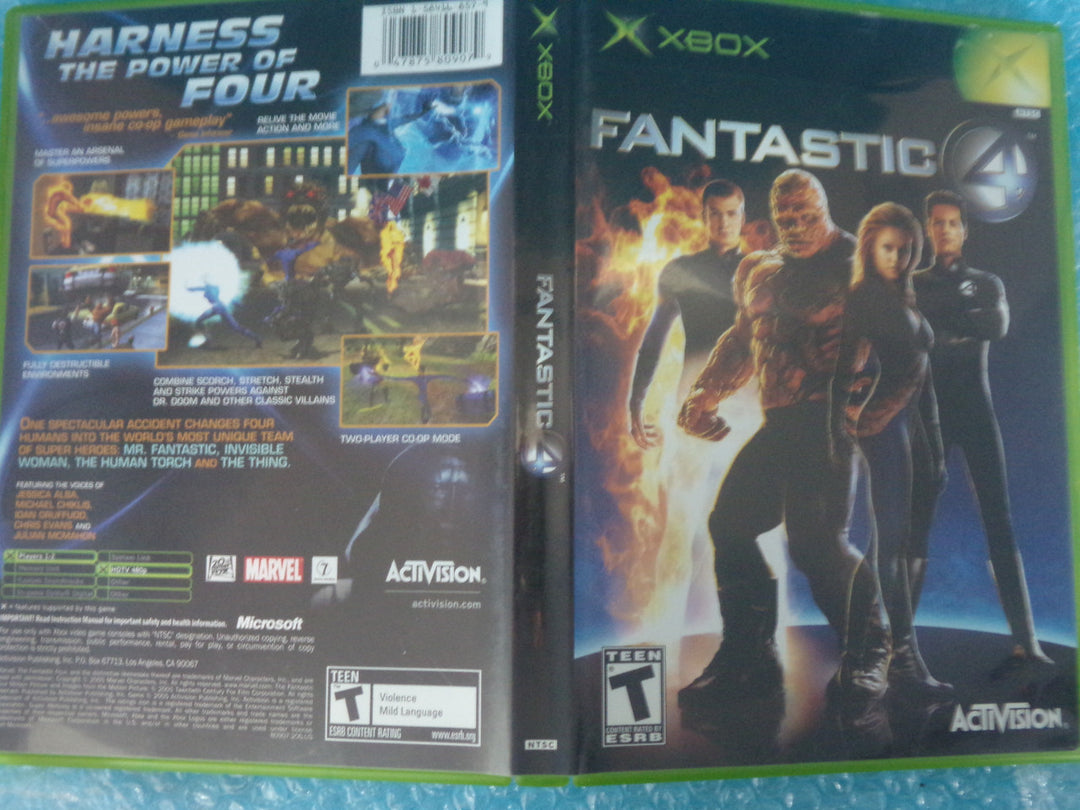Fantastic 4 Original Xbox Used