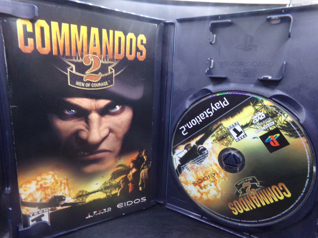 Commandos 2: Men of Courage Playstation 2 PS2 Used