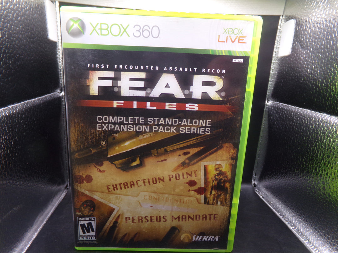 F.E.A.R. Files Xbox 360 Used