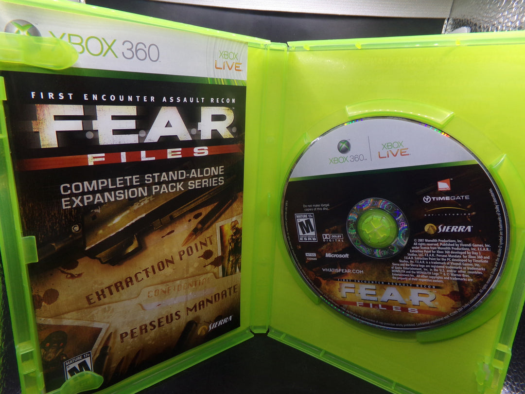 F.E.A.R. Files Xbox 360 Used