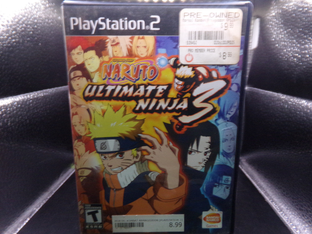 Naruto: Ultimate Ninja 3 Playstation 2 PS2 Used – Core Gaming