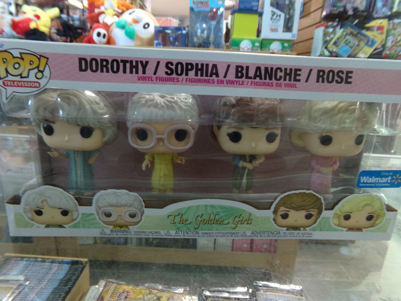 The Golden Girls - 4-Pack Dorothy/Sophia/Blanche/Rose (Wal-Mart) Funko –  Core Gaming