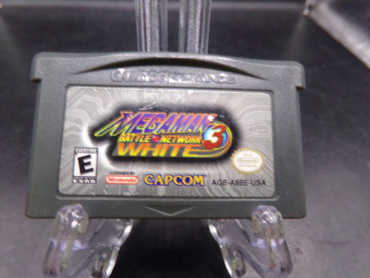 Megaman cheapest battle network 3 white game boy advance game and box only gba