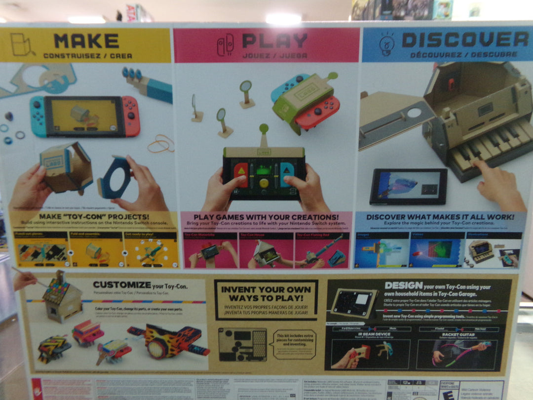 Nintendo Labo - Toy-Con 01: Variety Kit Nintendo Switch NEW