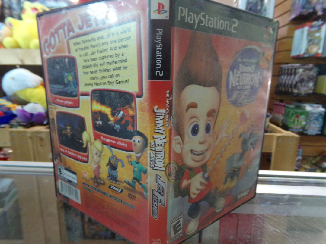 Jimmy Neutron Boy Genius: Jet Fusion Playstation 2 PS2 Used