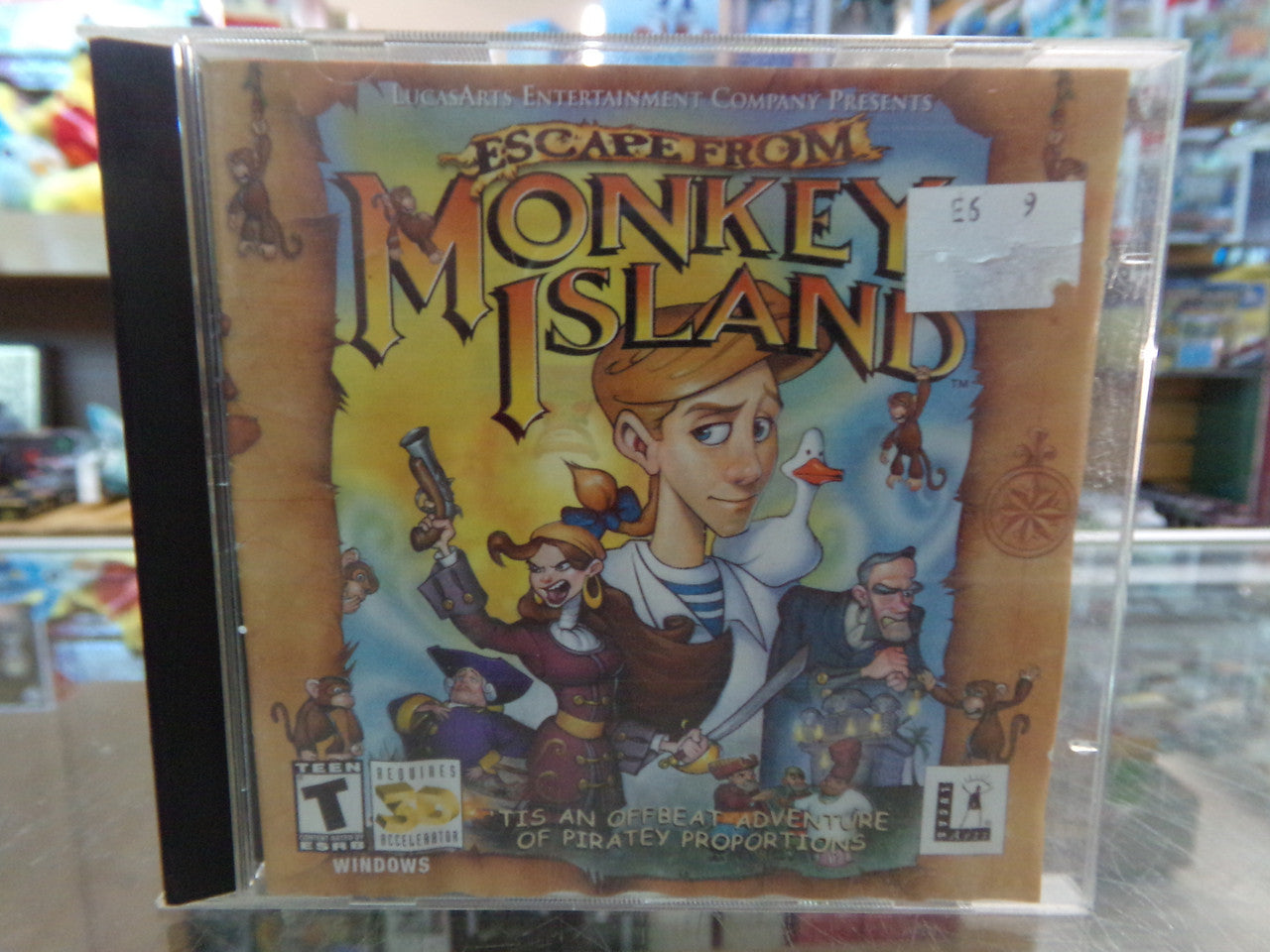 Escape sold from Monkey Island(PC)