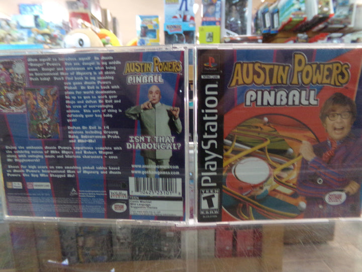 Austin Powers Pinball Playstation PS1 Used