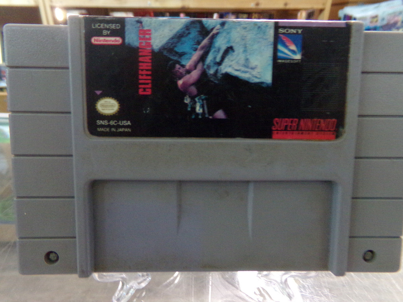 Cliffhanger Super Nintendo SNES Used – Core Gaming