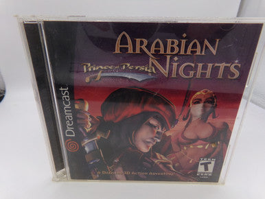 Prince of Persia: Arabian Nights Sega Dreamcast CASE AND MANUAL ONLY
