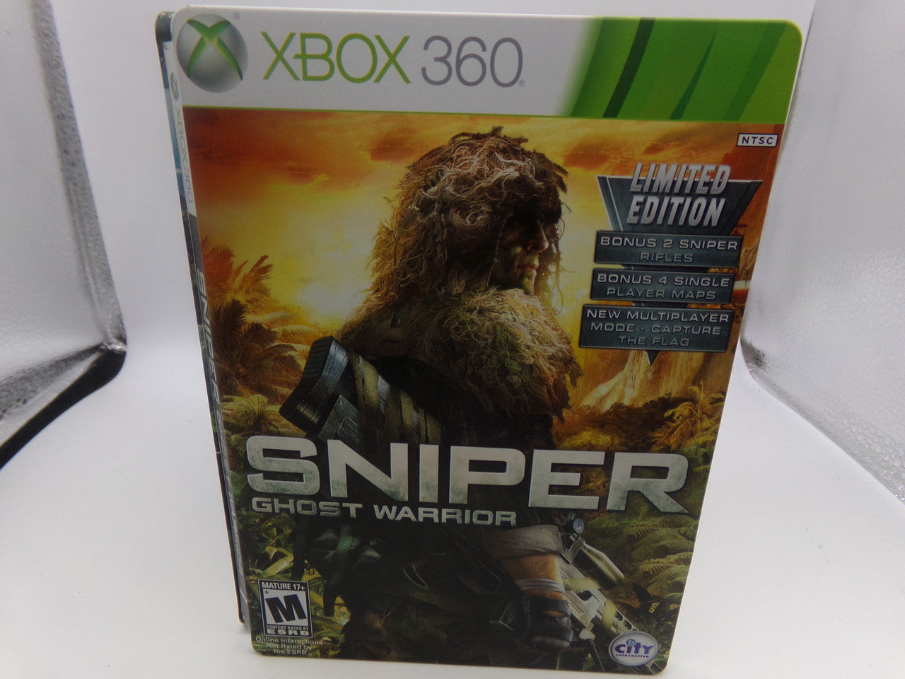 Sniper: Ghost Warrior - Limited Steelbook Edition Xbox 360 Used – Core  Gaming