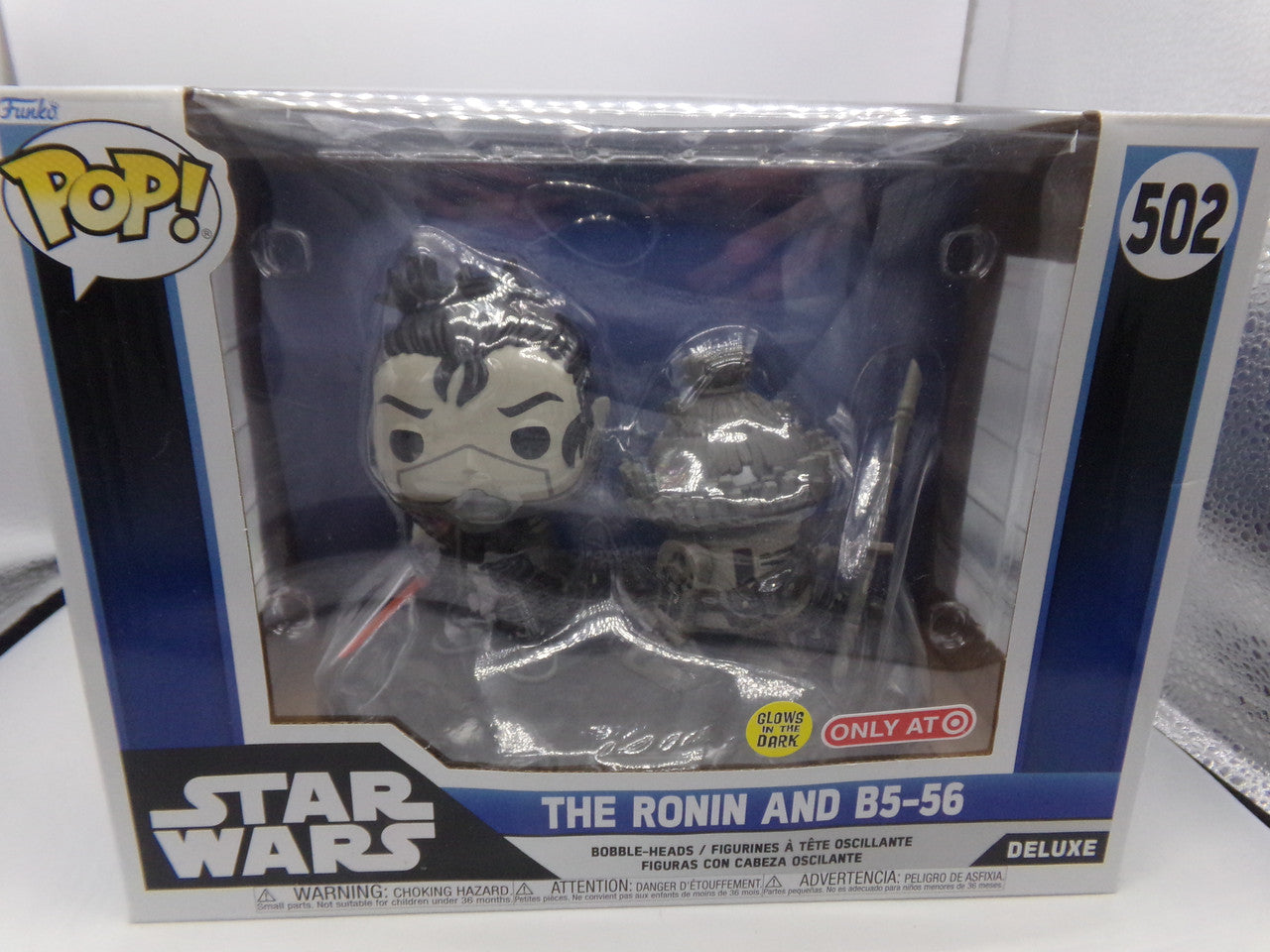 Star Wars - #502 The Ronin and B5-56 (Glow in the Dark, Target) Funko –  Core Gaming