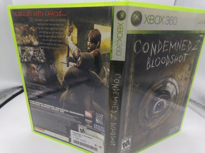Condemned 2: Bloodshot Xbox 360 Used