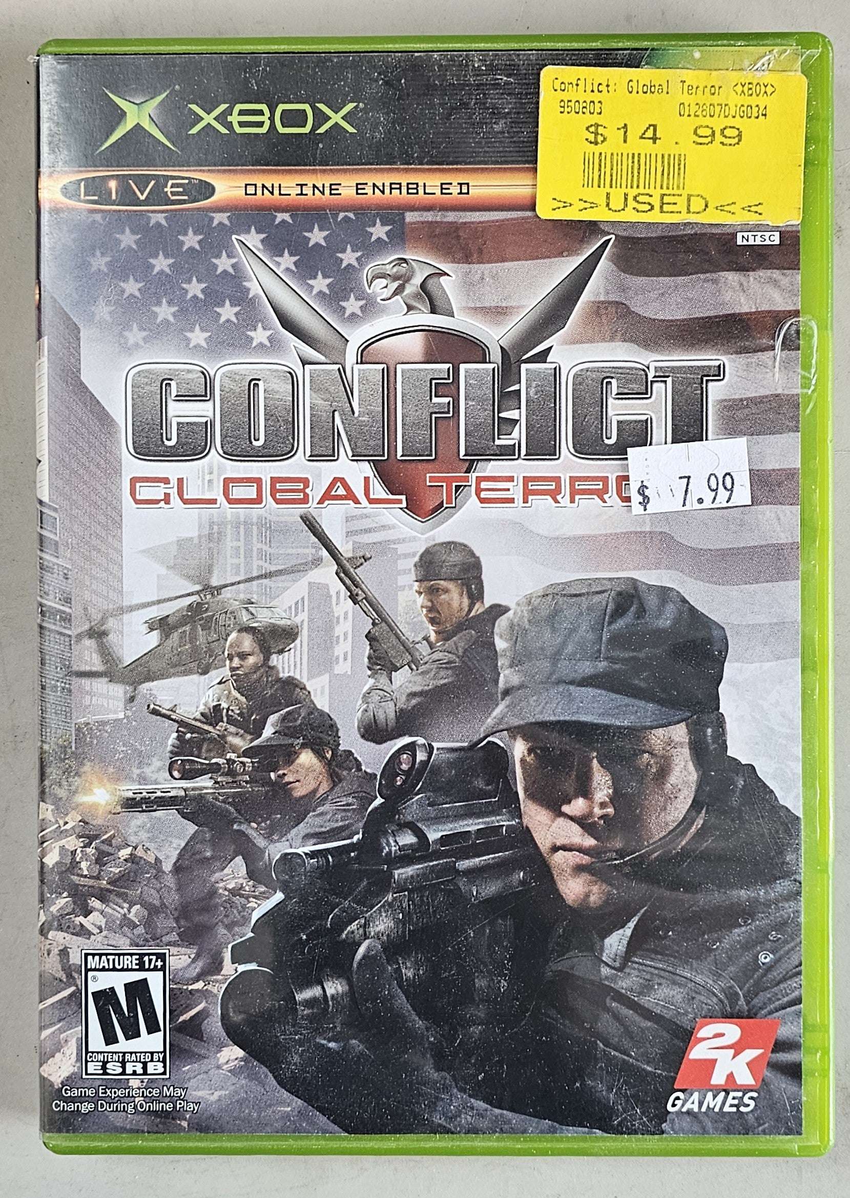 Conflict: Global Terror - Original Xbox SD1776 – Core Gaming