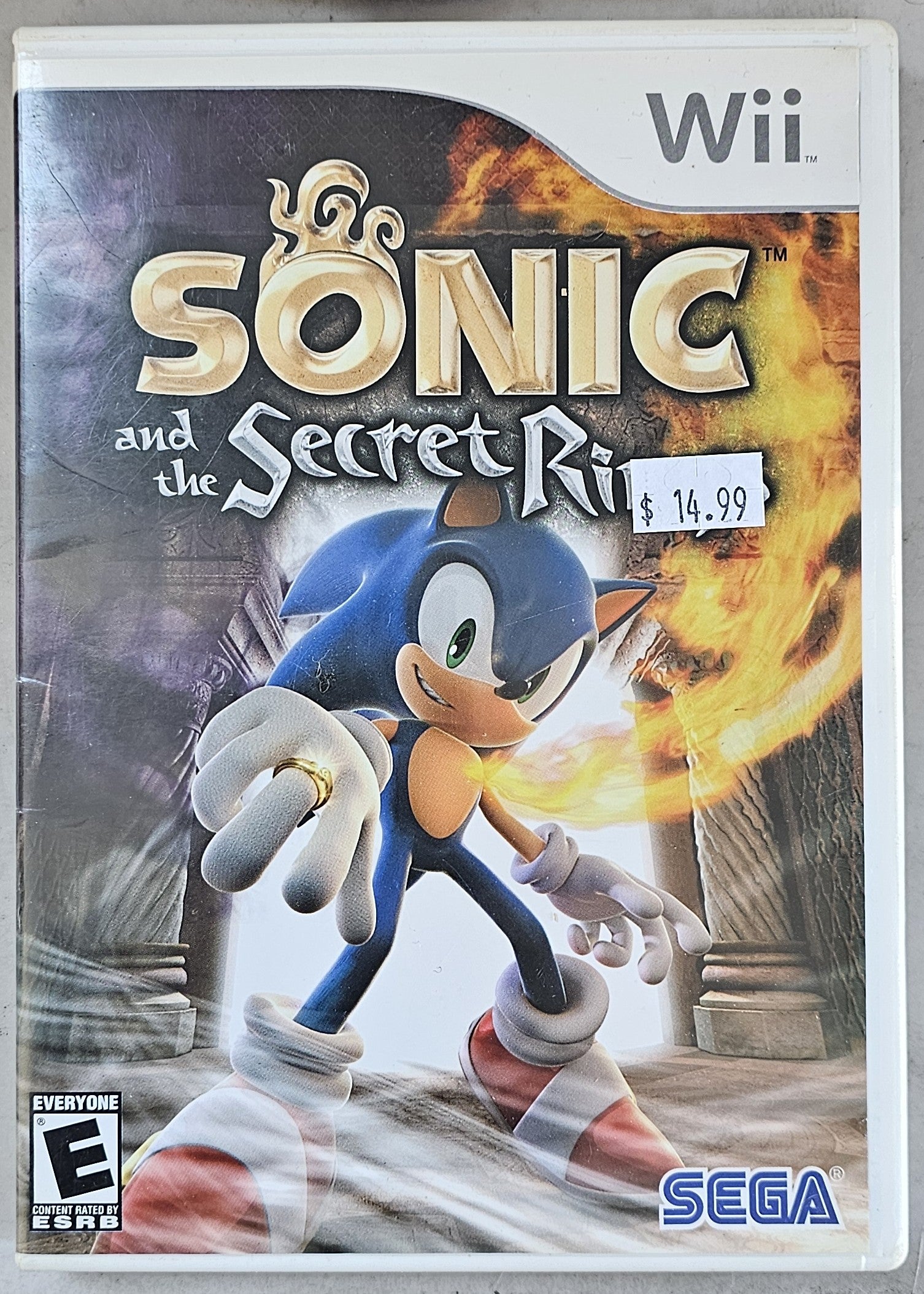 Sonic and the Secret Rings - Wii SD1939 – Core Gaming