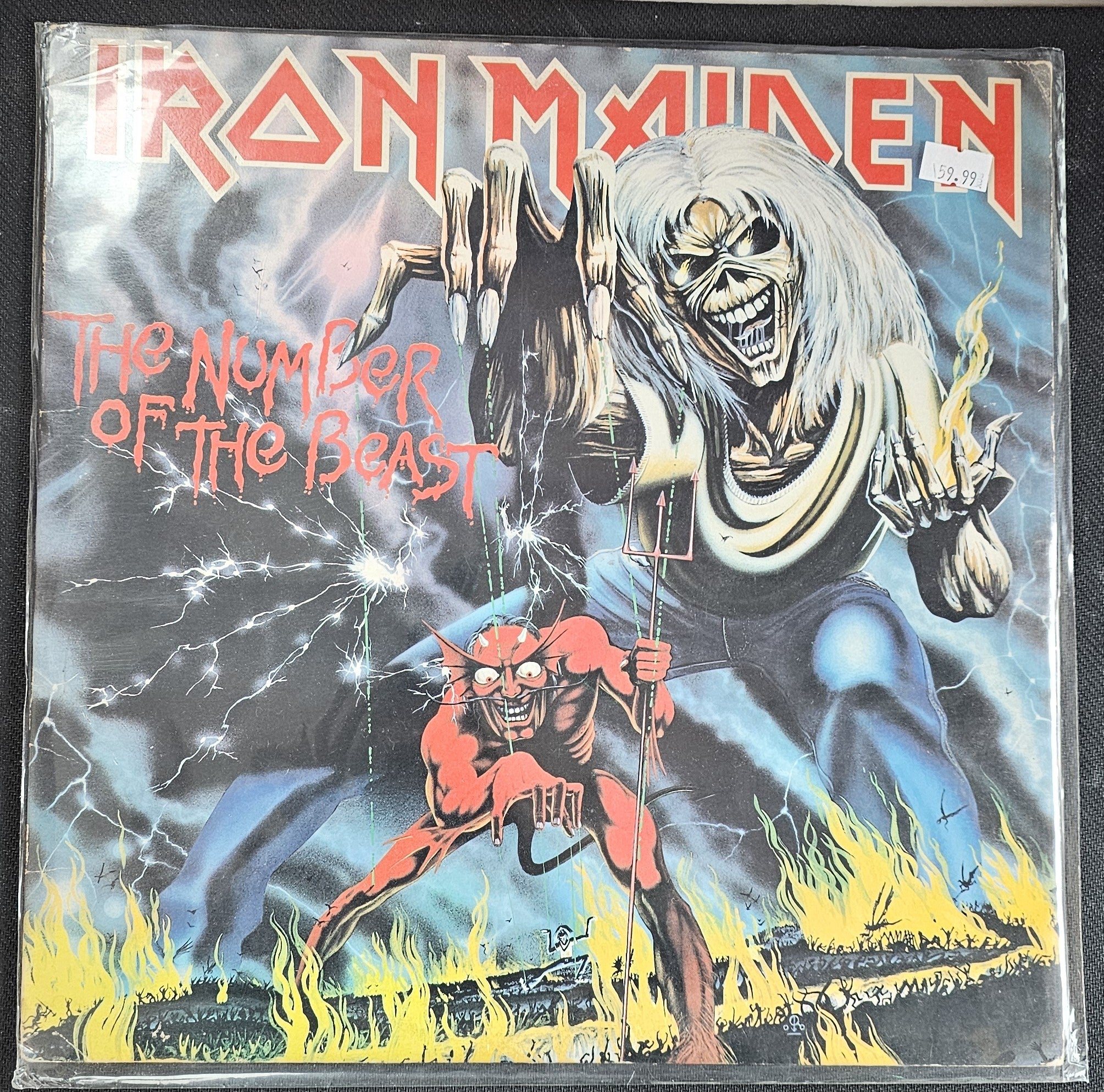 アイアンメイデンTheNumber of the Beast（ST-12202） Iron Maiden - The Number of the Beast ST-12202 - Vinyl Record
