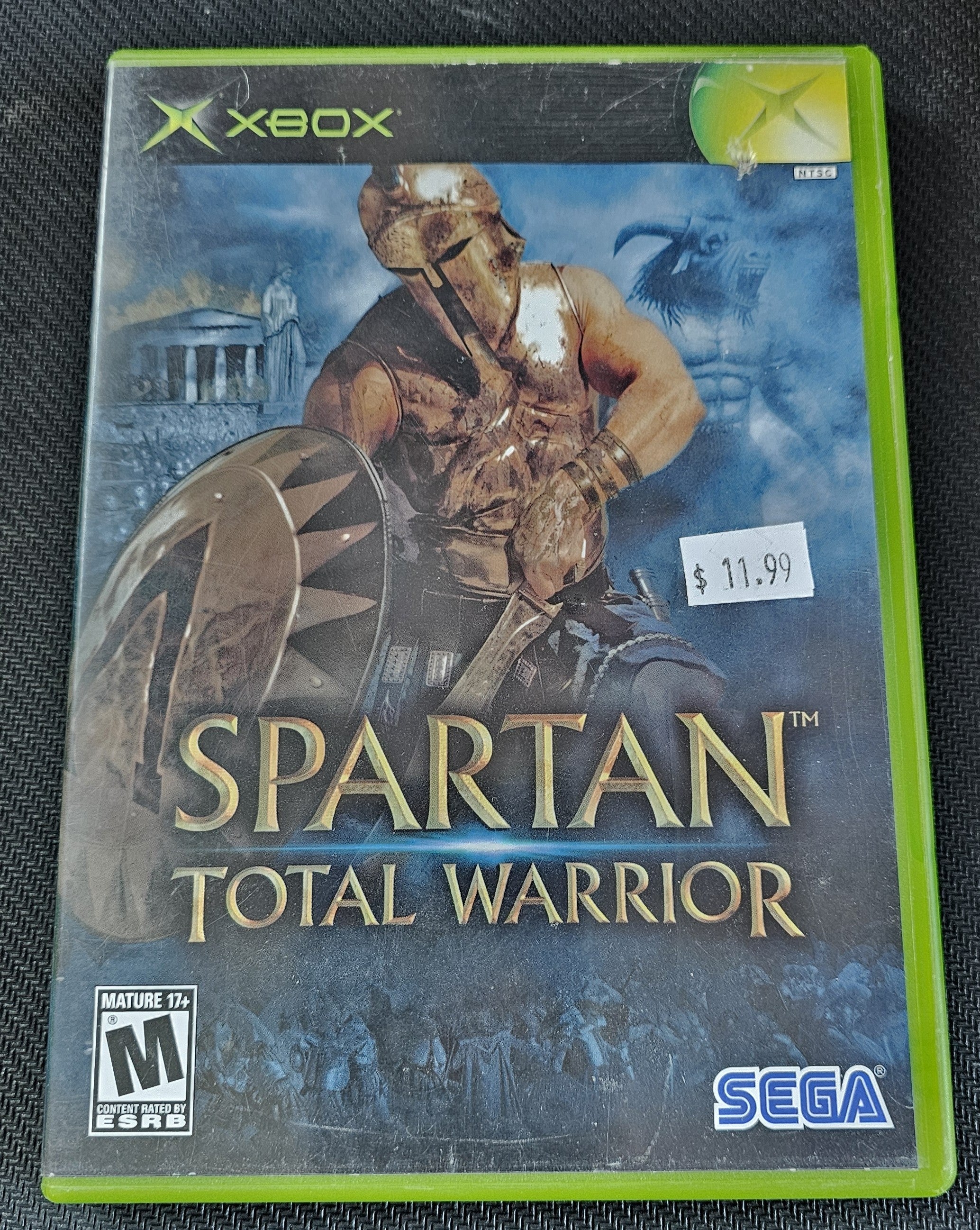 Spartan: Total Warrior - Original Xbox SD1234 – Core Gaming