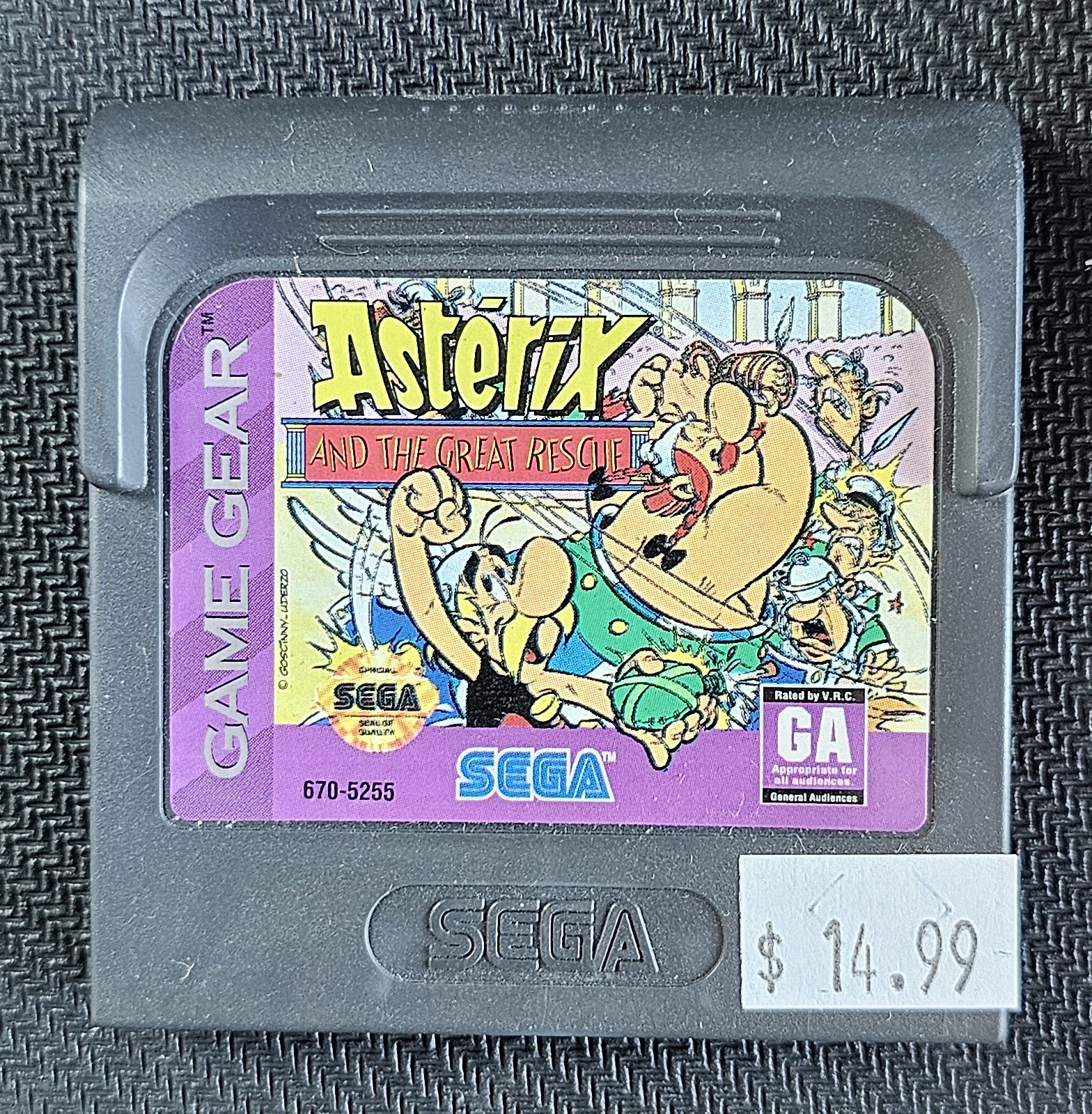 asterix and the great rescue game gear Asterix and the Great Rescue