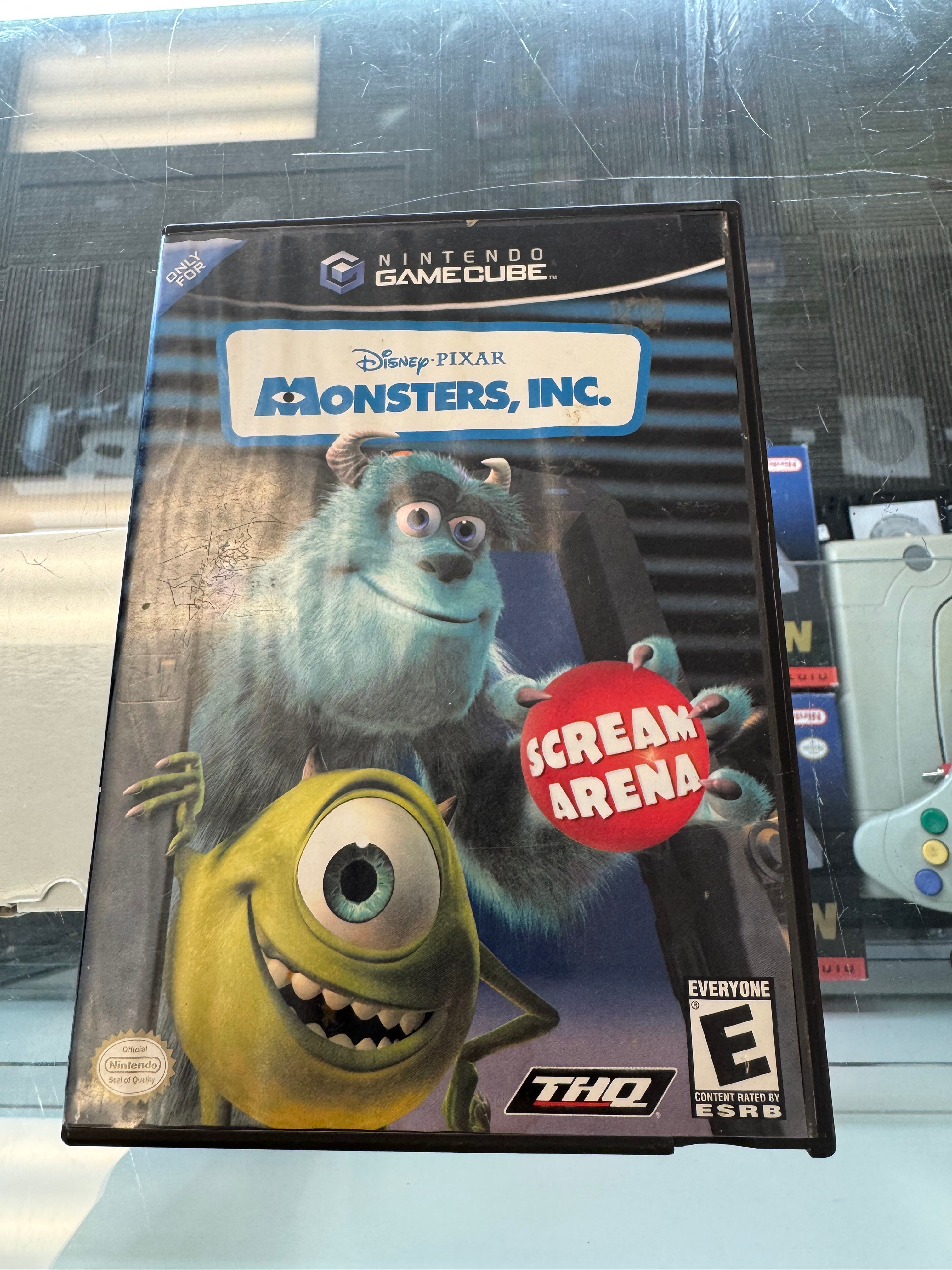 monsters inc gamecube Disney Monster's Inc Case and Manual Only Gamecube 22825co – Core Gaming
