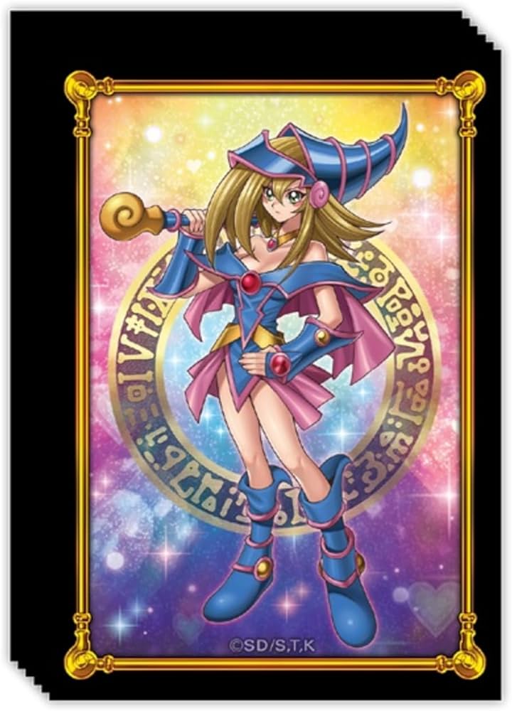 yugioh dark magician card sleeves Yu-Gi-Oh! Dark Magician Girl Card Sleeves