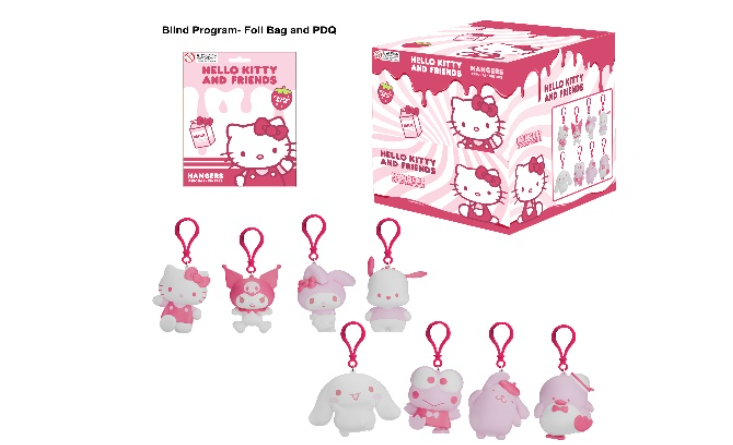Hello Kitty Strawberry Milk Hanger in Blind Bag NE52826 – Core Gaming