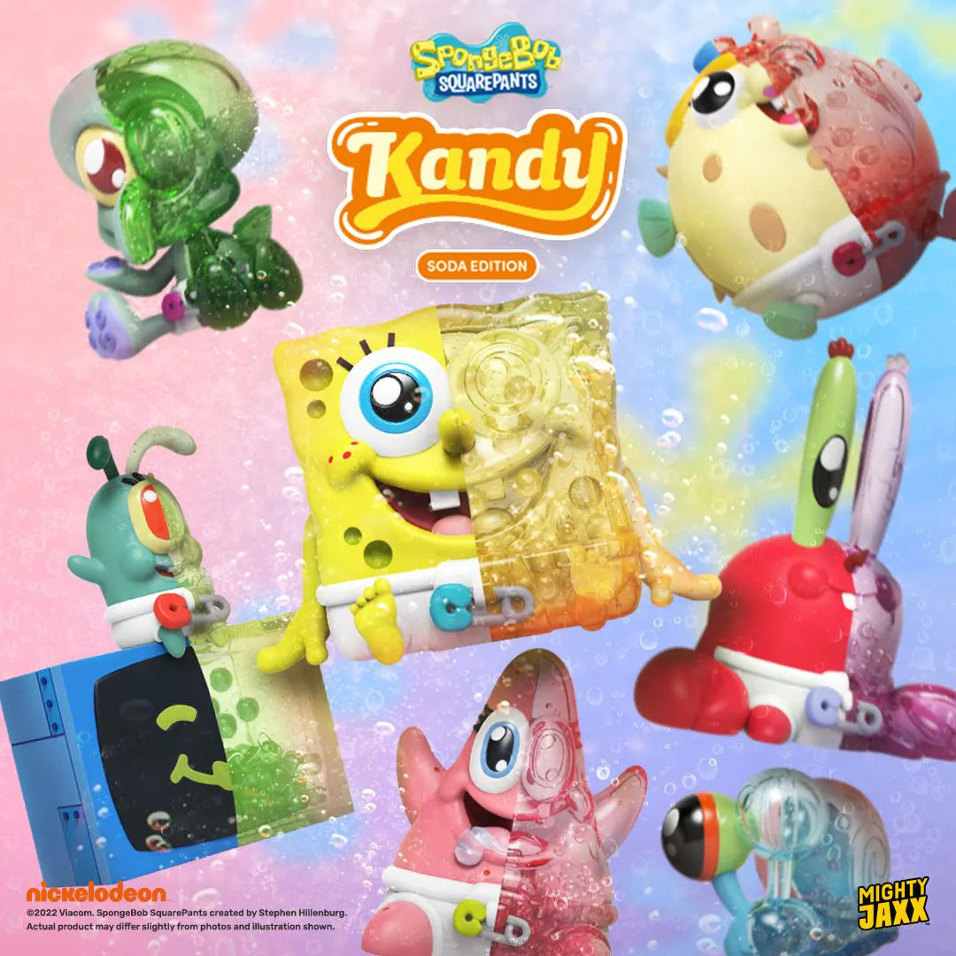 kaijutan TRUTHBOBO spongebobo 世界10体限定品 Spongebob SquarePants Kandy (Soda Edition) 1 Blind Box MD102825