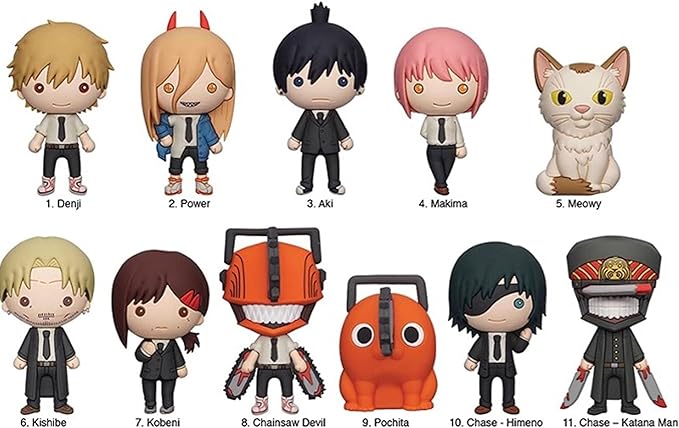 Chainsaw Man (Series 1) - Figural Bag Clip Blind Bag MD102825