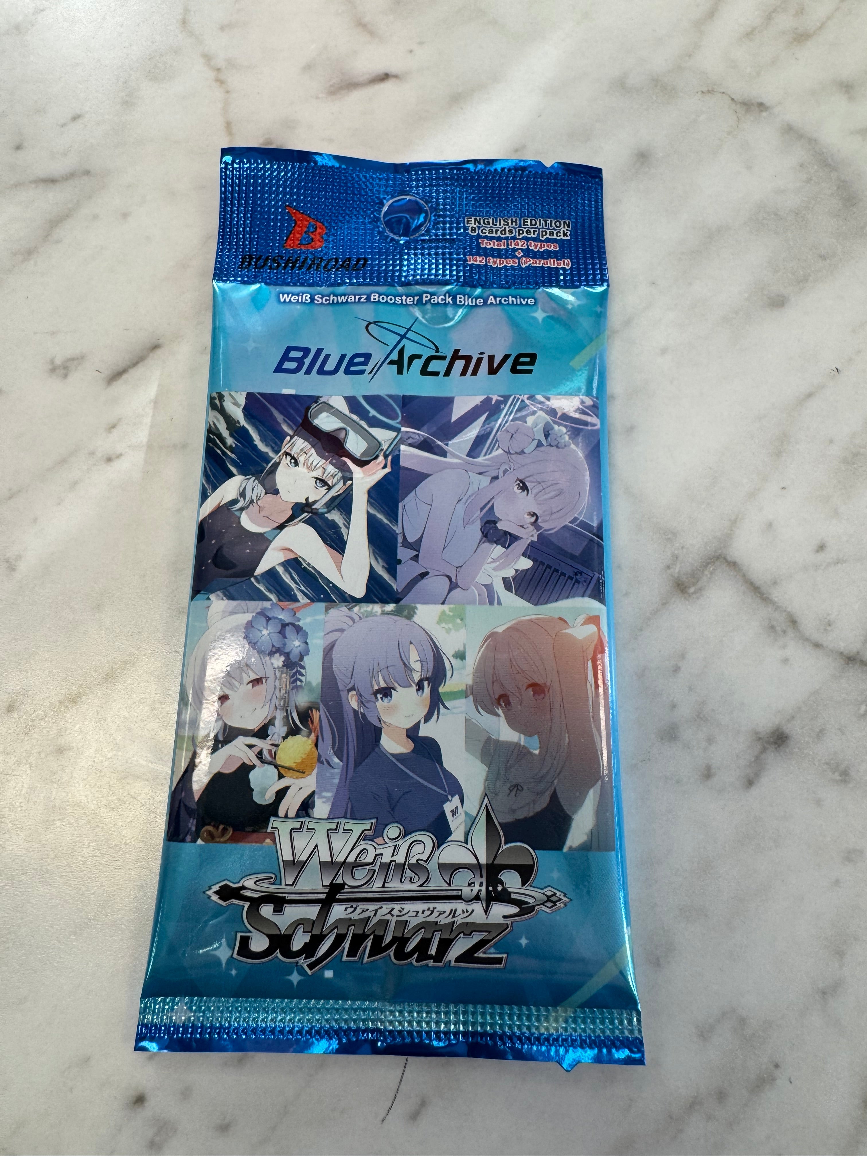 Weiss Schwarz TCG: English Edition Blue Archive Booster Pack – Core Gaming