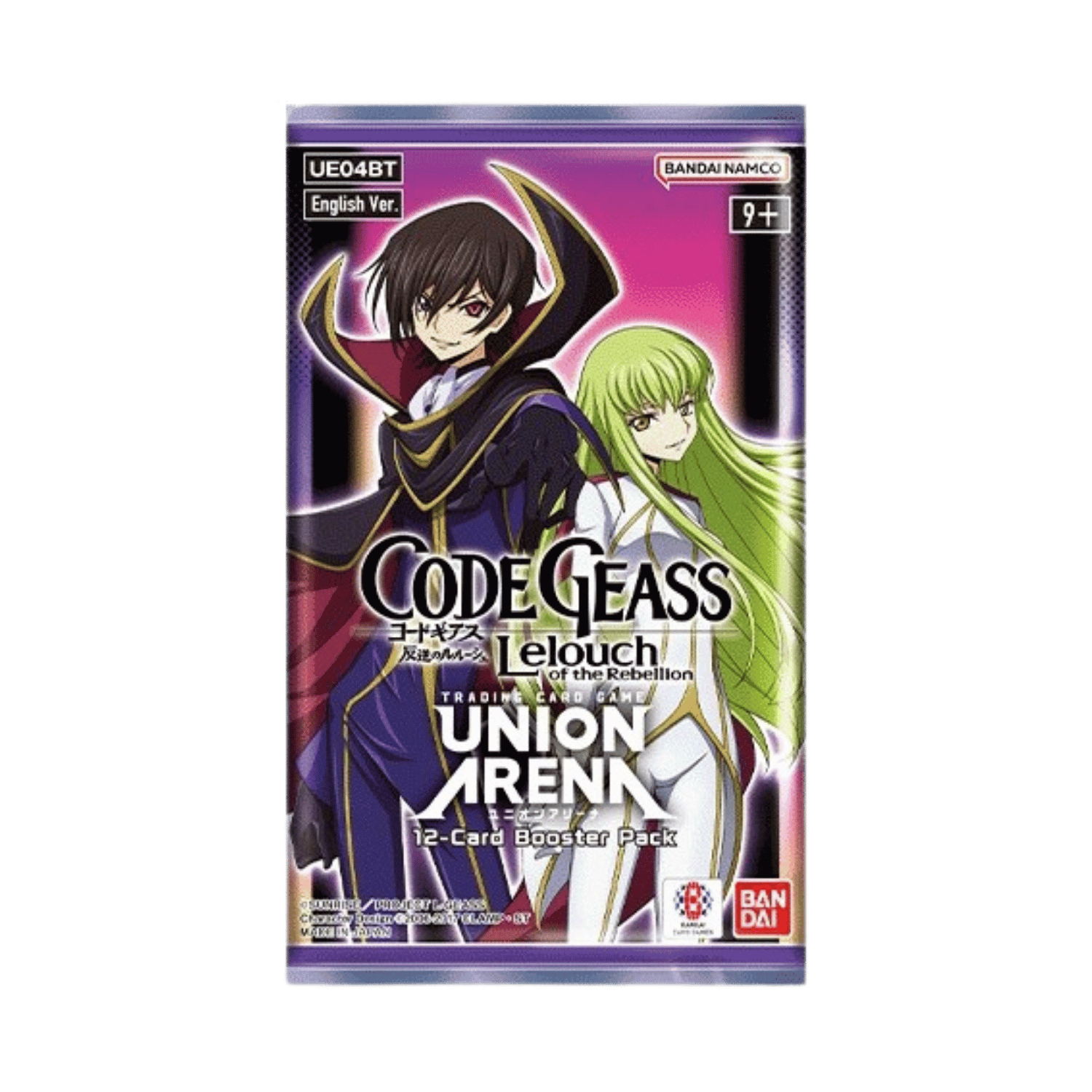 Union Arena TCG CODE GEASS: Lelouch of the Rebellion Booster Pack