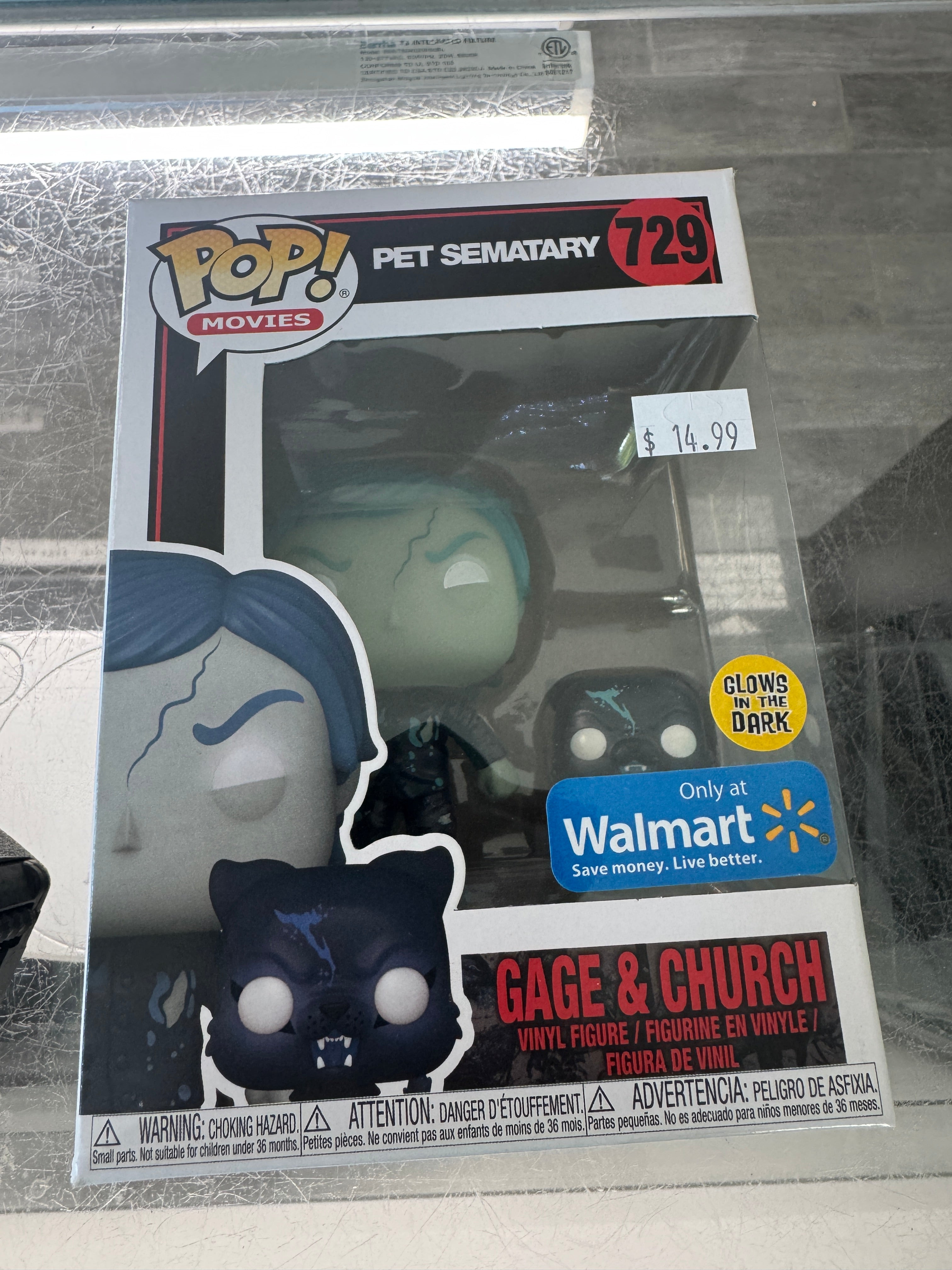 Figura Pop! Pet Sematary – Edición Especial Gage & Church, Exclusiva Para Coleccionistas