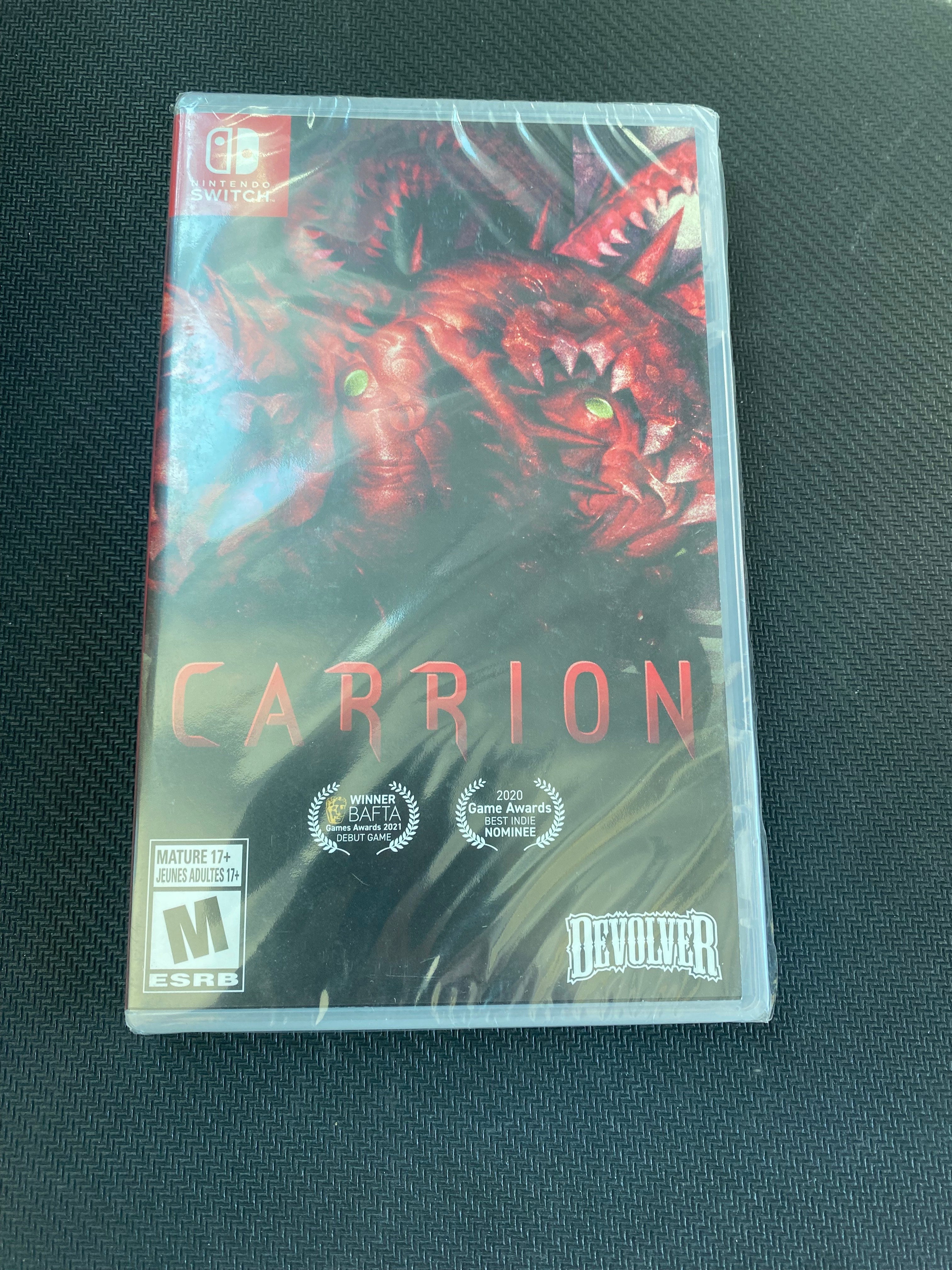 Carrion Switch Logo Carrion Nintendo Switch Cover Carrion Nintendo