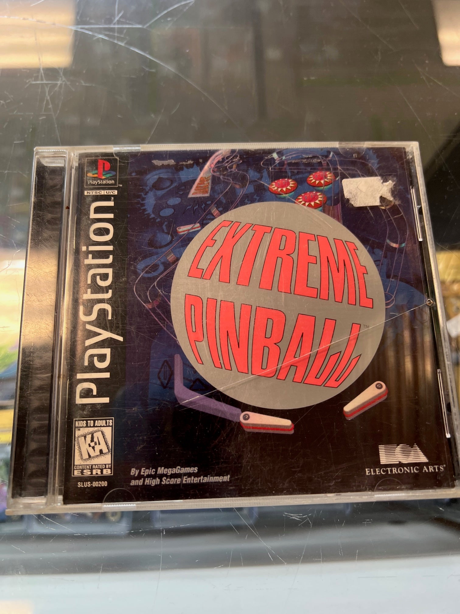 Extreme pinball Sony playstation 1 PS1 PAL FR Extreme pinball Sony playstation 1 PS1 PAL FR