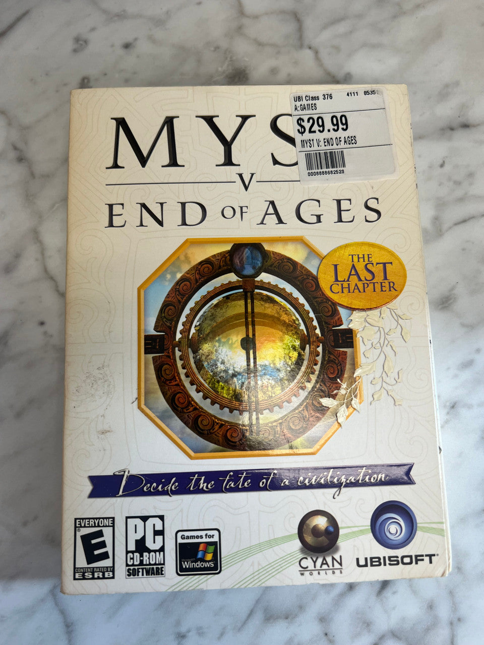 Myst V: End of Ages (5) (Windows 2000 / XP PC, 2005) – Core Gaming