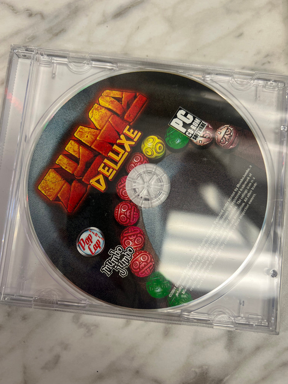 Zuma Deluxe PC CD-ROM 2003-2006 PopCap Games – Core Gaming