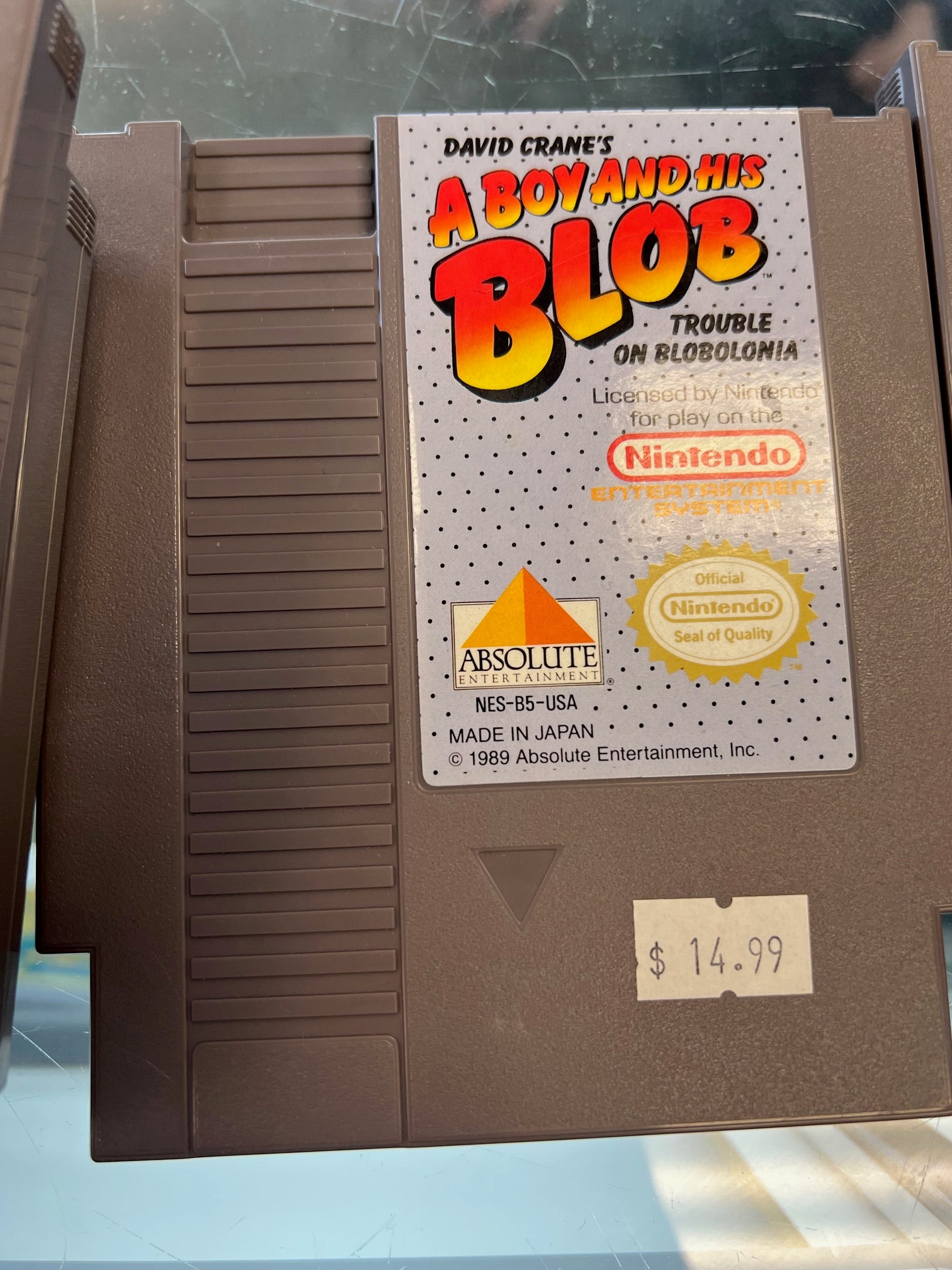 A Boy and His Blob: Trouble on Blobolonia NES N61625 – Core Gaming