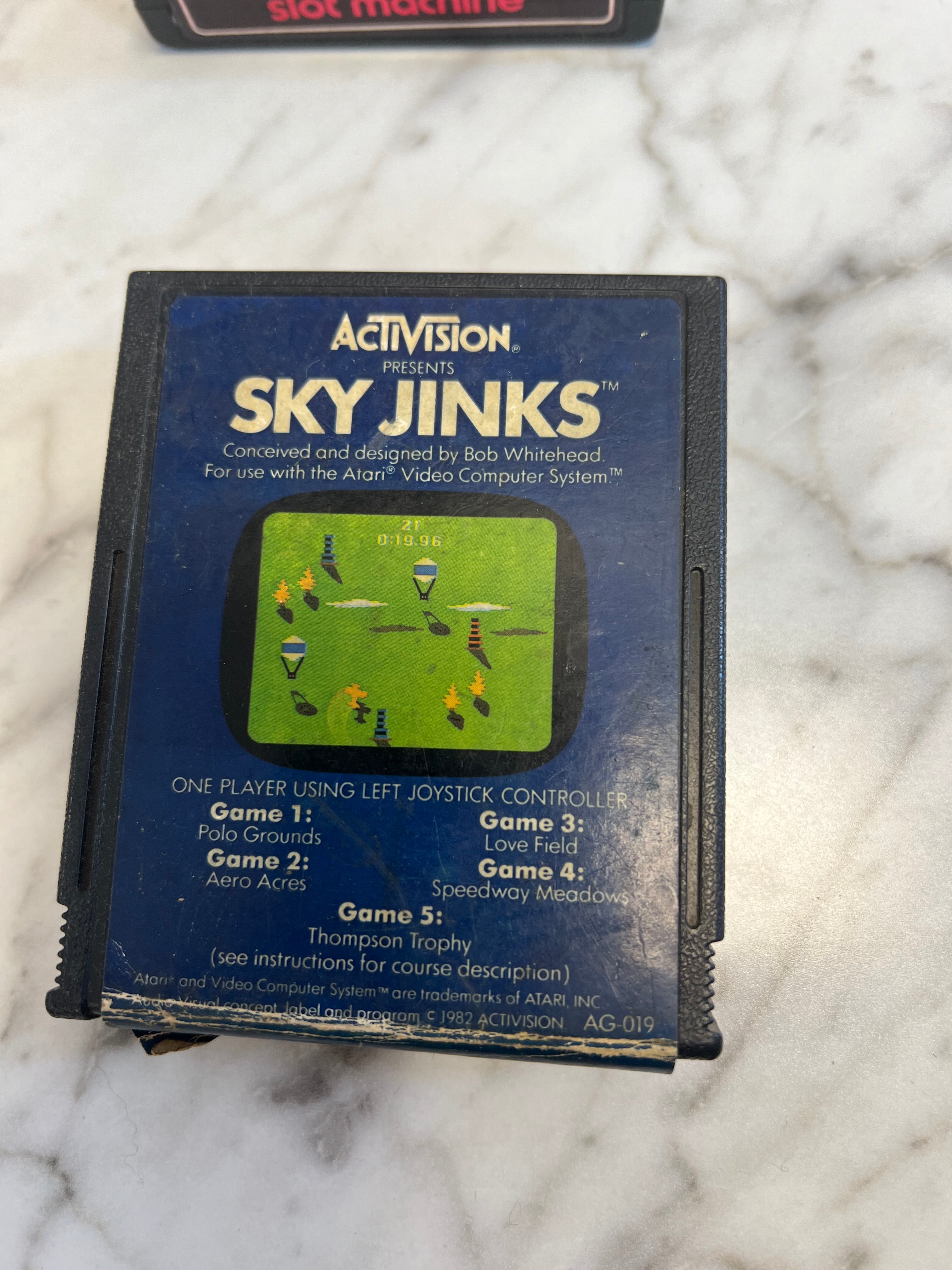 Jeu Atari 2600 Sky Jinks - Version PAL - État Correct - Loose