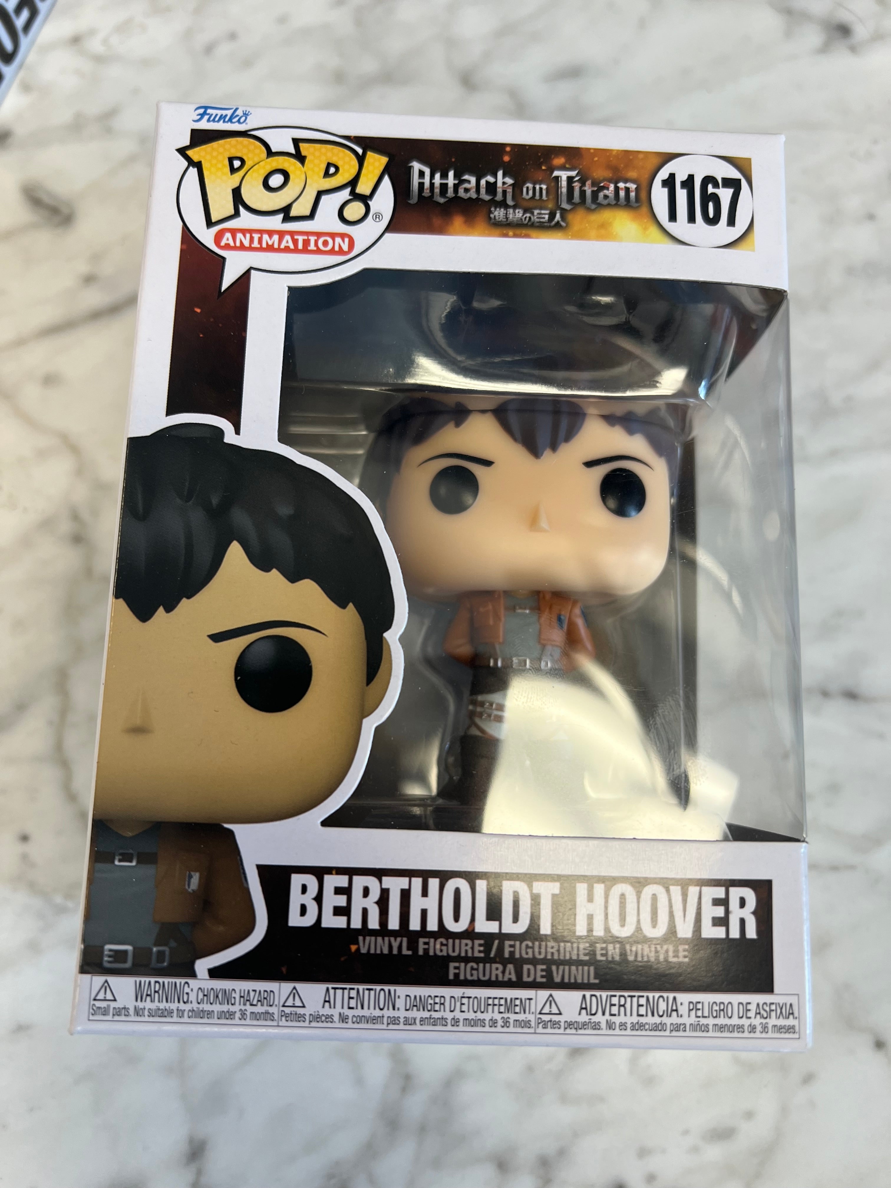 Bertolt Hoover signed deals pop funko