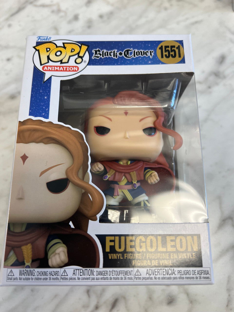 Funko Pop! Fuegoleon – Black Clover Sammlerfigur Mit Glow-in-the-Dark Effekt