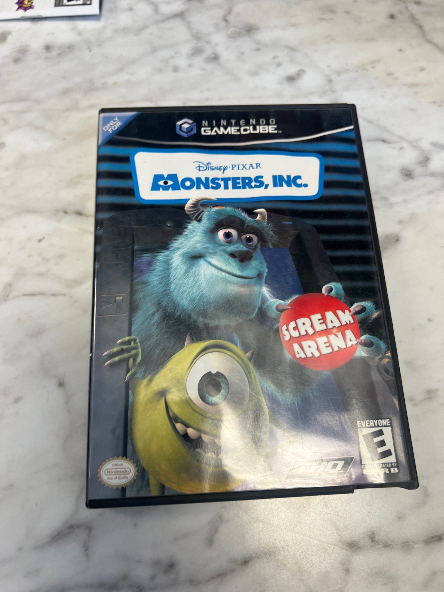 Monsters Inc Scream Arena Nintendo Gamecube Case Only CO63025