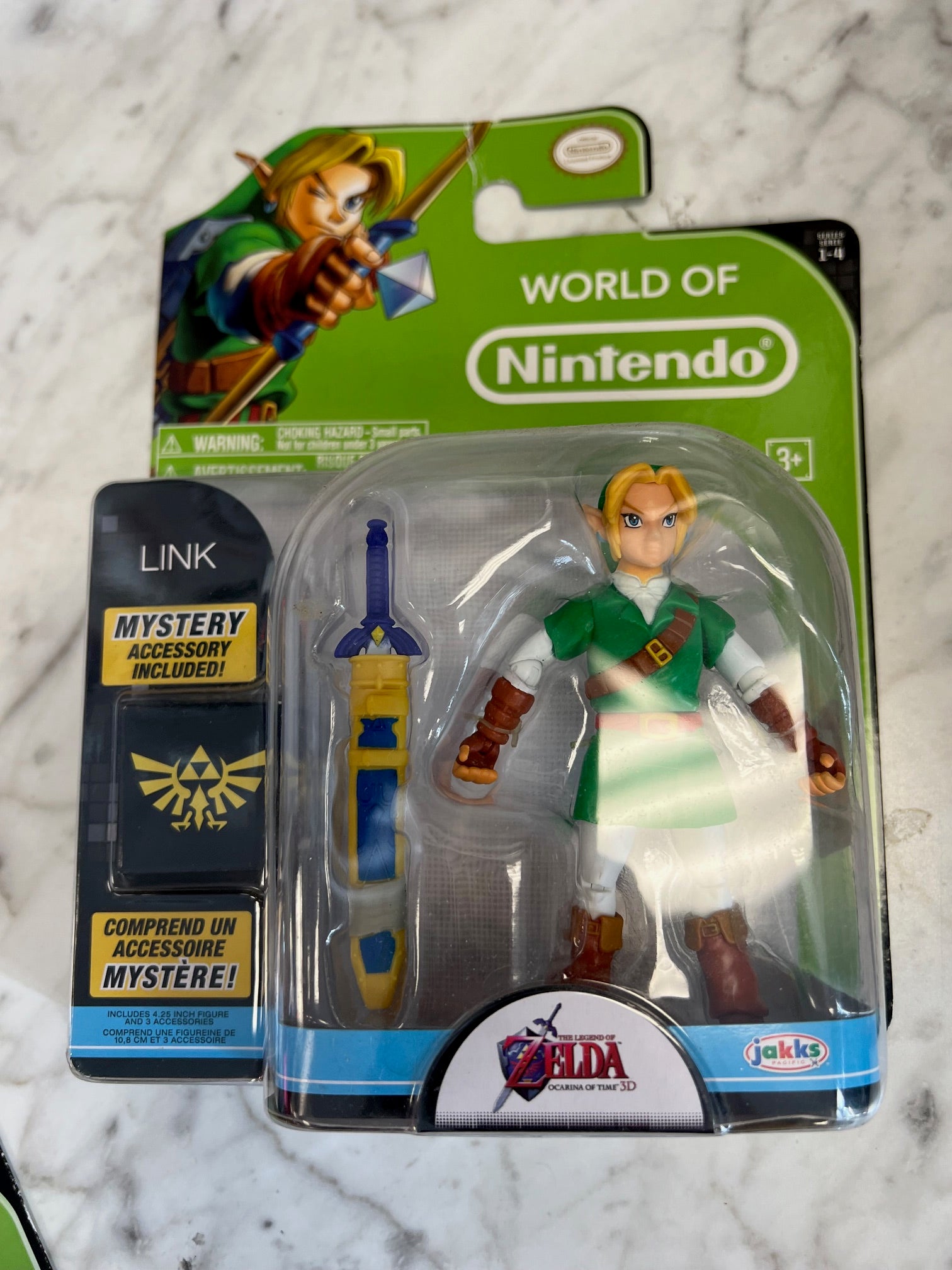 World of Nintendo Link Figure Series 1-4 Zelda Ocarina Of Time New