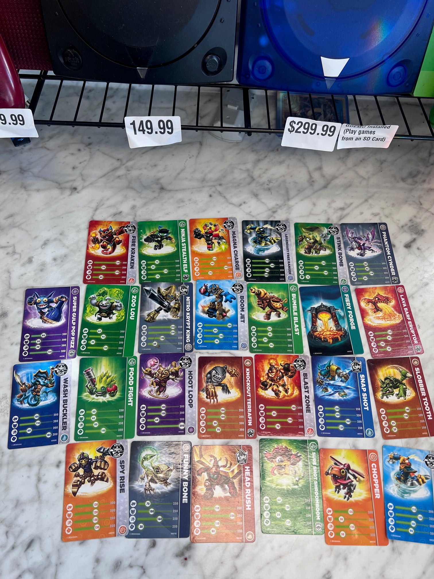 Lot of 26 Skylanders NFC Cards (Swap force, trap team etc) UA93025 Core Gaming Lot of 26 Skylanders NFC Cards (Swap force, trap team etc) UA93025 Core Gaming