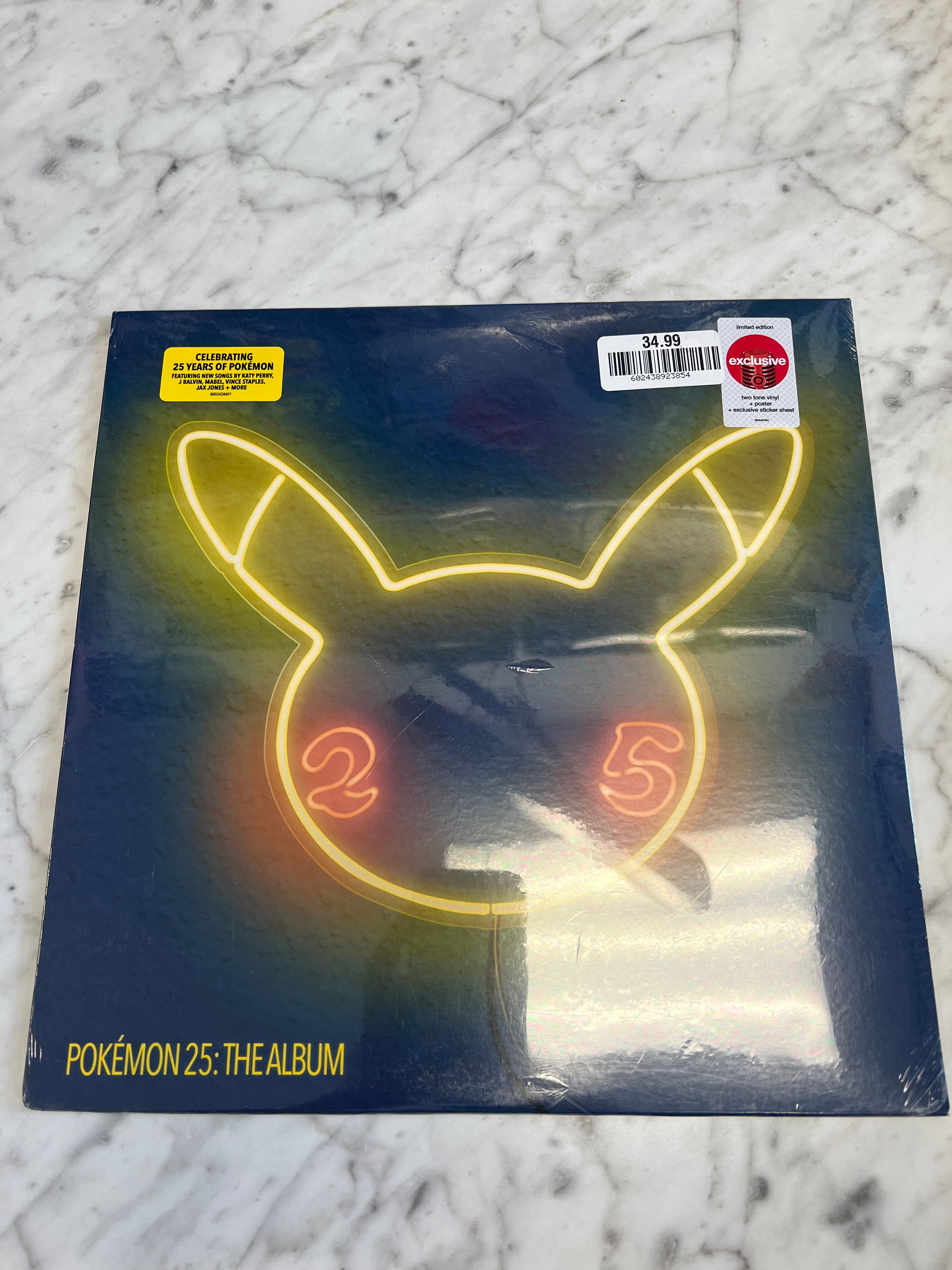Pokémon 25: The Album - Vinyl – Core Gaming